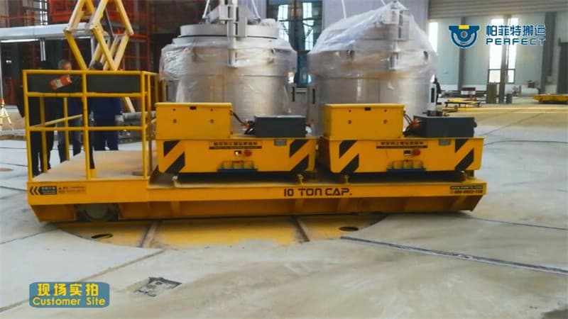 Motorized Die Cart Lift Table 20 Ton